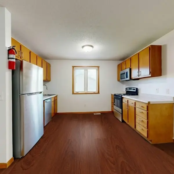 hybrid flooring in kitchen