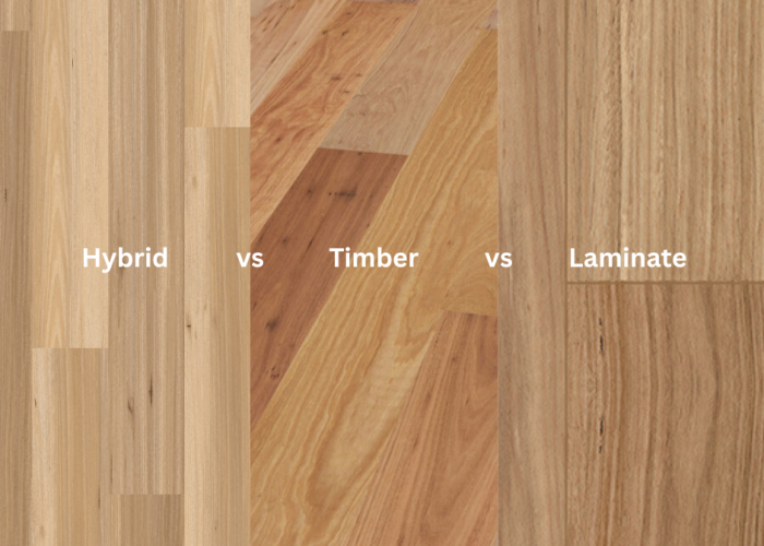 Hybrid vs timber vs laminate Hybrid vs timber vs laminate