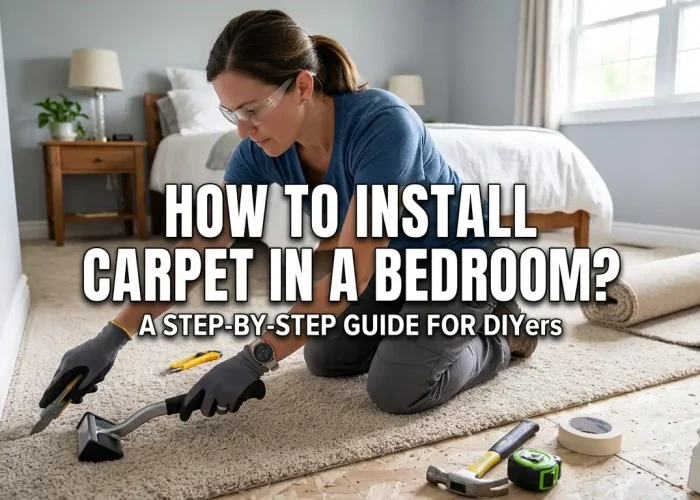 how to install carpet in a bedroom