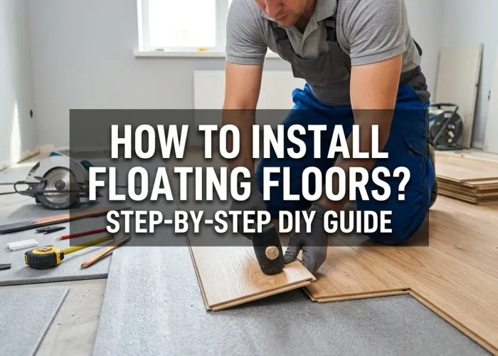 how to install floating floors