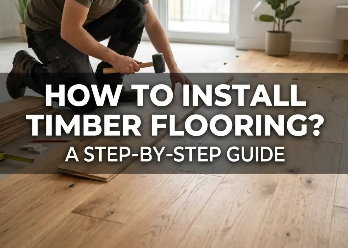 how to install timber flooring