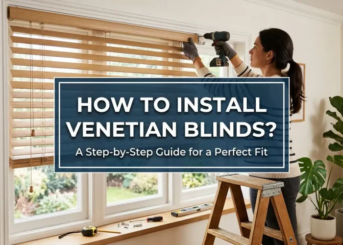 how to install venetian blinds