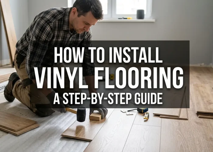 how to install vinyl flooring