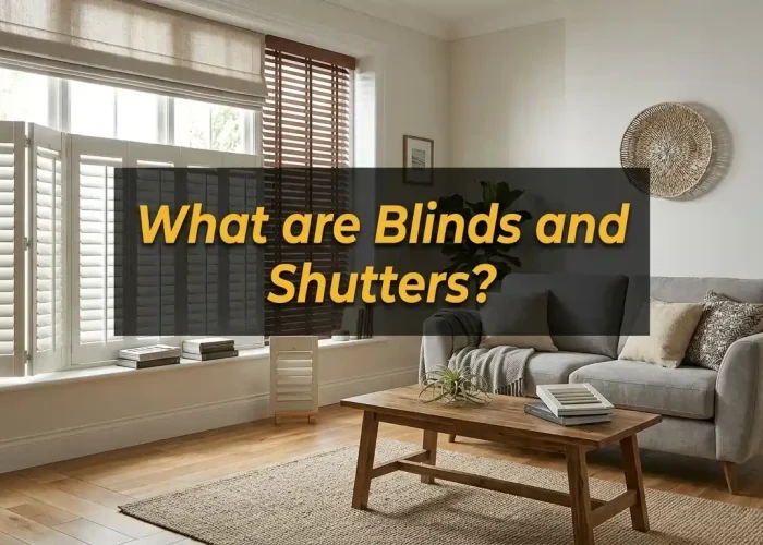 what are blinds and shutters